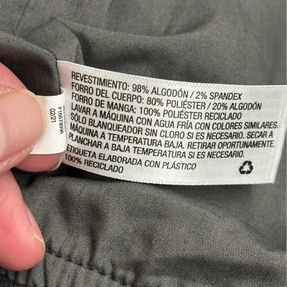 Goodfellow lightweight men’s color block  jacket with sleeve pocket - Picture 7 of 8